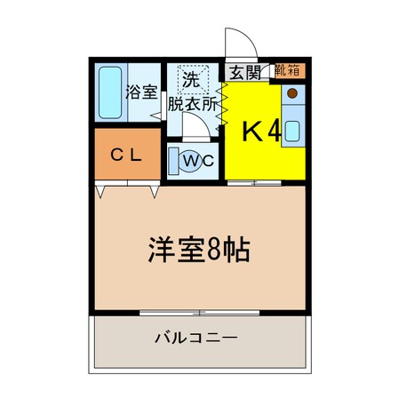 ラヴィＭの物件間取画像